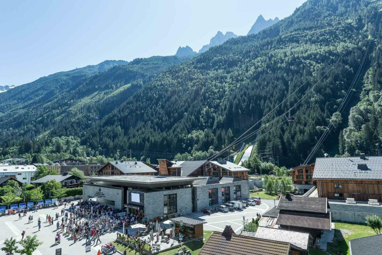 Apartment Midi Loft - A Central Chamonix Mountain Haven Eksteriør billede